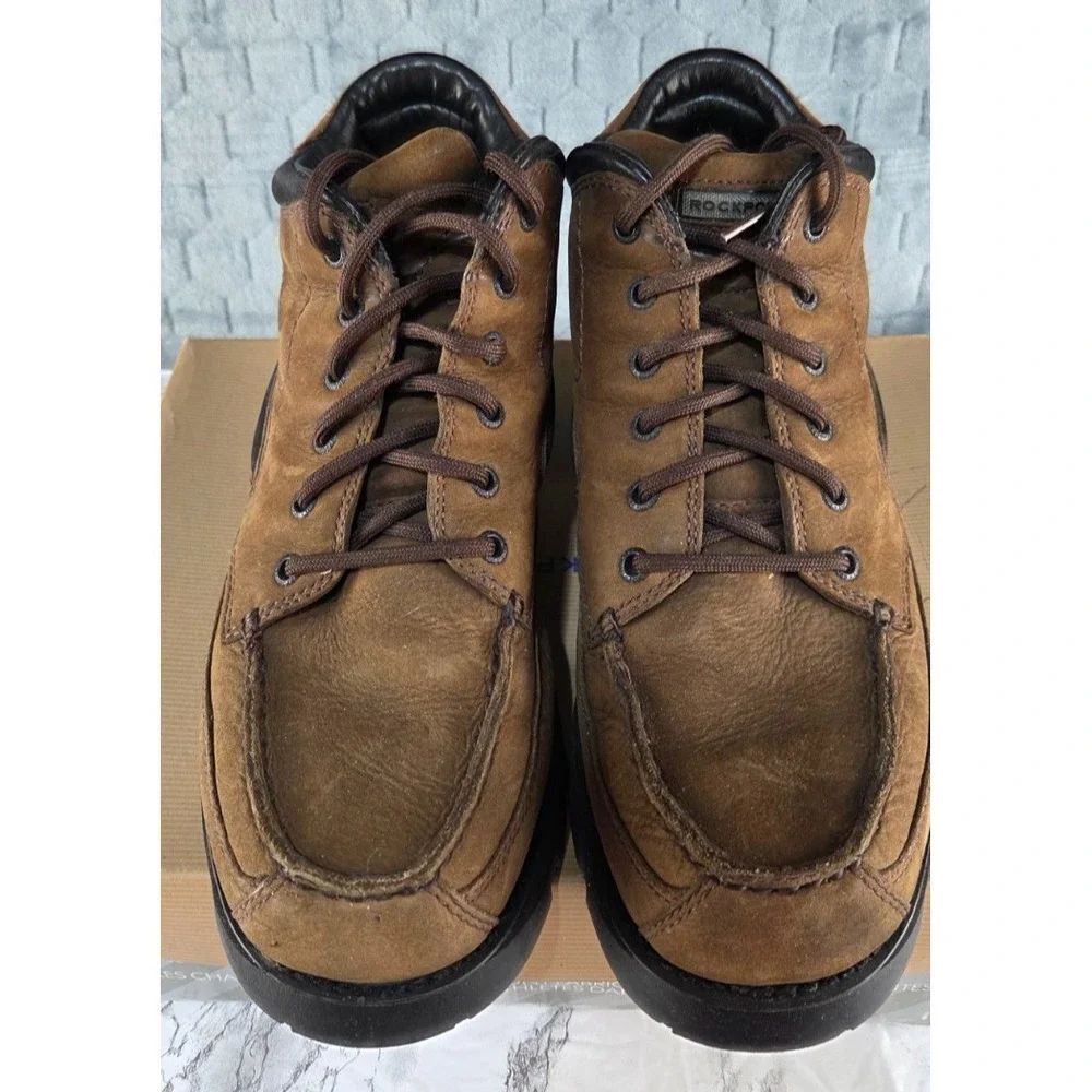 New Rockport #ML857 9‎ M chocolate nubuck leather